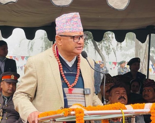 नेपाल-भारत र चिनको खुला सीमा व्यवस्थित गर्न कोशी प्रदेशका मुख्यमन्त्री हिक्मतकुमार कार्कीको माग